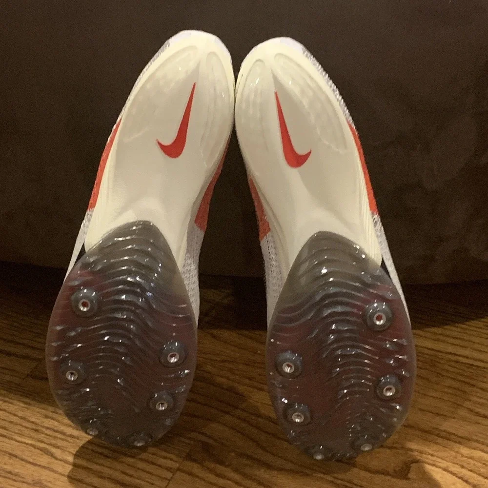 Nike Air Zoom Red White Victory EK Eliud Kipchoge Spikes Mens Size 12 FJ0668-100